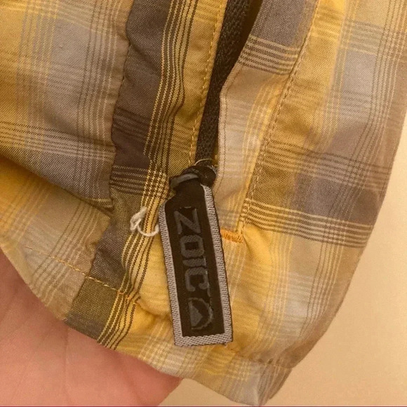 Zoic  plaid checkered technical shirt - Picture 5 of 5